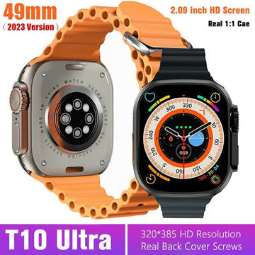 T10 Ultra Smartwatch With 2.09-Inch Infinite Display And Bluetooth Calling Features - Al-Raheem Imports