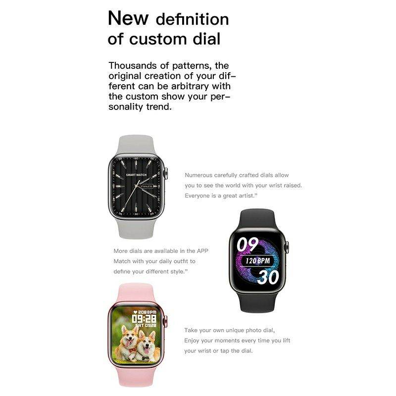 Watch 9 Max Series 9 Big 2.19 Inch Narrow Edges Screen, Bluetooth Calling, Wireless Charging Smartwatch - Al-Raheem Imports