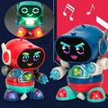 Children Electric Dancing Robot With Light , Music And Walking Toy For Kids - Al-Raheem Imports