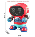 Children Electric Dancing Robot With Light , Music And Walking Toy For Kids - Al-Raheem Imports