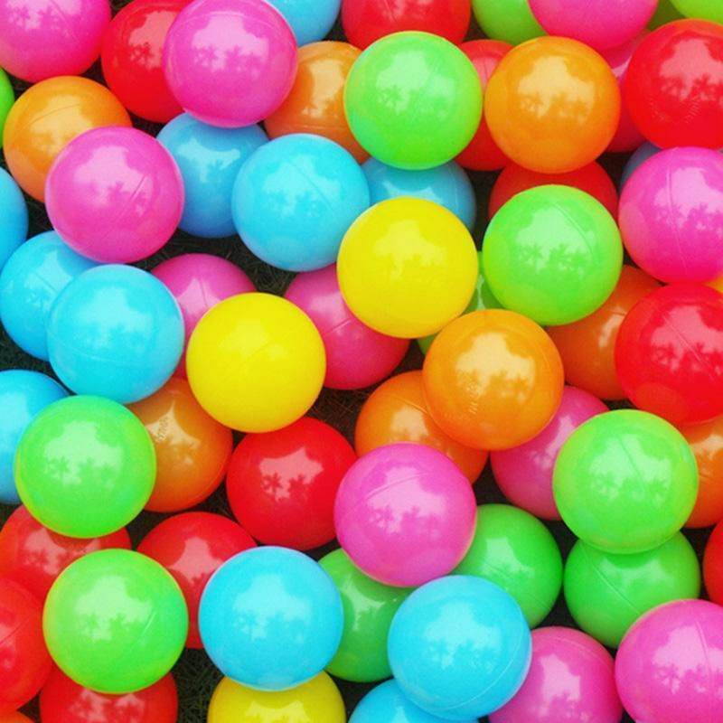 Pack of 50Pcs Colorful Balls Soft Plastic Ocean Balls Baby Kid Swim Toy High Quality Bath Toy - Al-Raheem Imports