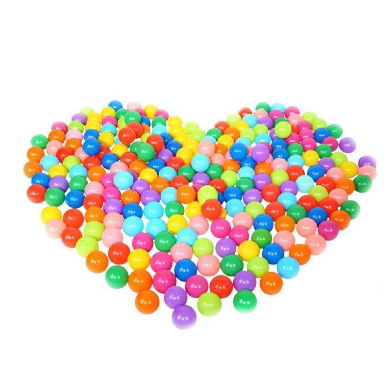 Pack of 50Pcs Colorful Balls Soft Plastic Ocean Balls Baby Kid Swim Toy High Quality Bath Toy - Al-Raheem Imports