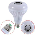 Wireless Bluetooth Speaker 12W RGB Bulb Lamp Smart Led Music Player Audio With Remote Control - Al-Raheem Imports