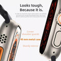 Smart Watch S9 Ultra Bluetooth Call Heart Rate Fitness Tracker With 3 Straps - Al-Raheem Imports