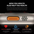 Smart Watch S9 Ultra Bluetooth Call Heart Rate Fitness Tracker With 3 Straps - Al-Raheem Imports