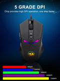 Redragon NEMEANLION 2 M602 USB Wired Gaming Computer Mouse 7200DPI 6 Buttons RGB - Al-Raheem Imports