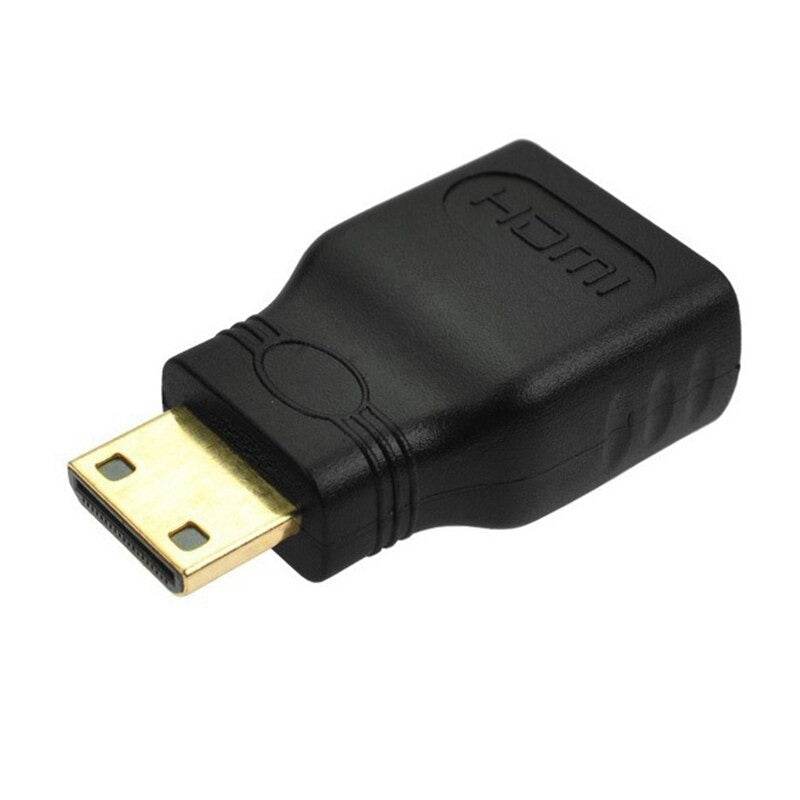 5pcs Mini HDMI To HDMI Adapter Gold Plated Male To Female HDMI 1.4 3D Extension Adapter 1080P Converter For HDTV Tablet Camera - Al-Raheem Imports
