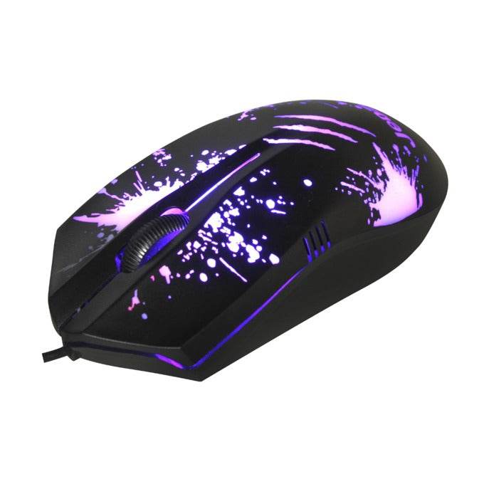 Jedel GM850 USB Gaming Mouse LED Lighting Wired Optical Mouse - Al-Raheem Imports