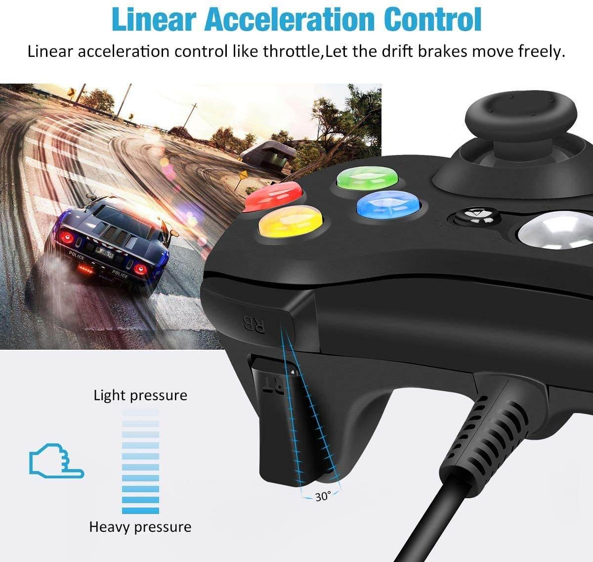 Xbox 360 Wired Controller Dual Turbo For Console And PC Windows - Al-Raheem Imports