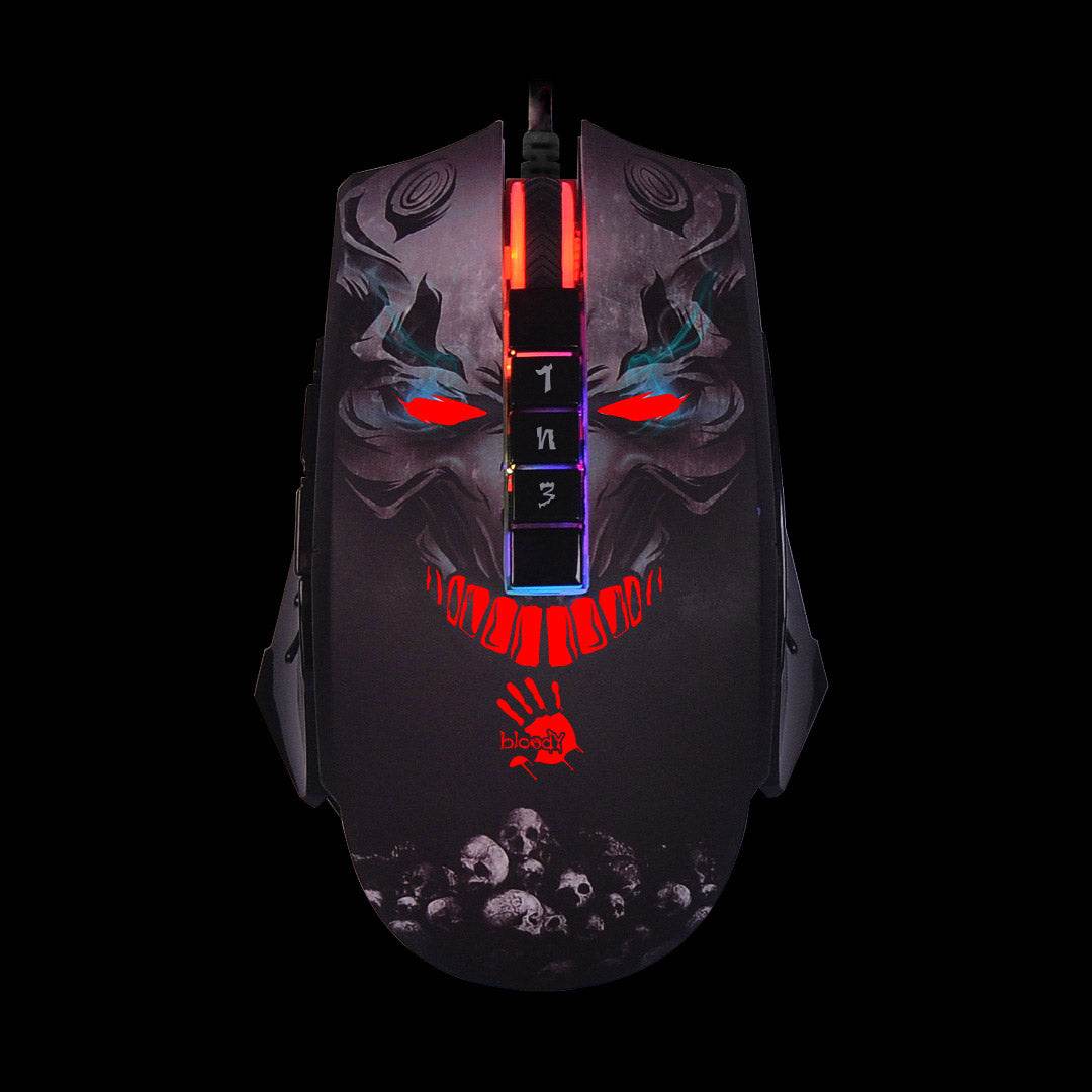 A4tech Bloody P85 Light Strike 5K RGB Optical Gaming Mouse - Al-Raheem Imports