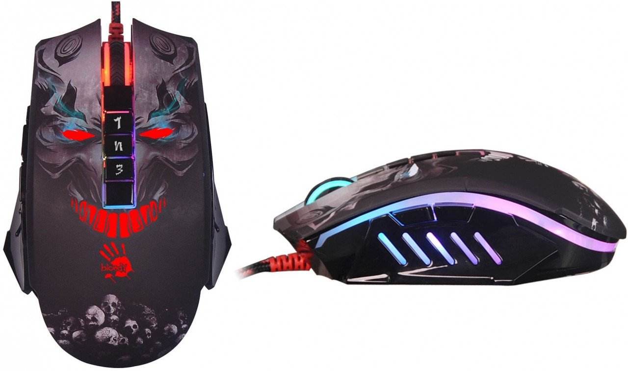 A4tech Bloody P85 Light Strike 5K RGB Optical Gaming Mouse - Al-Raheem Imports