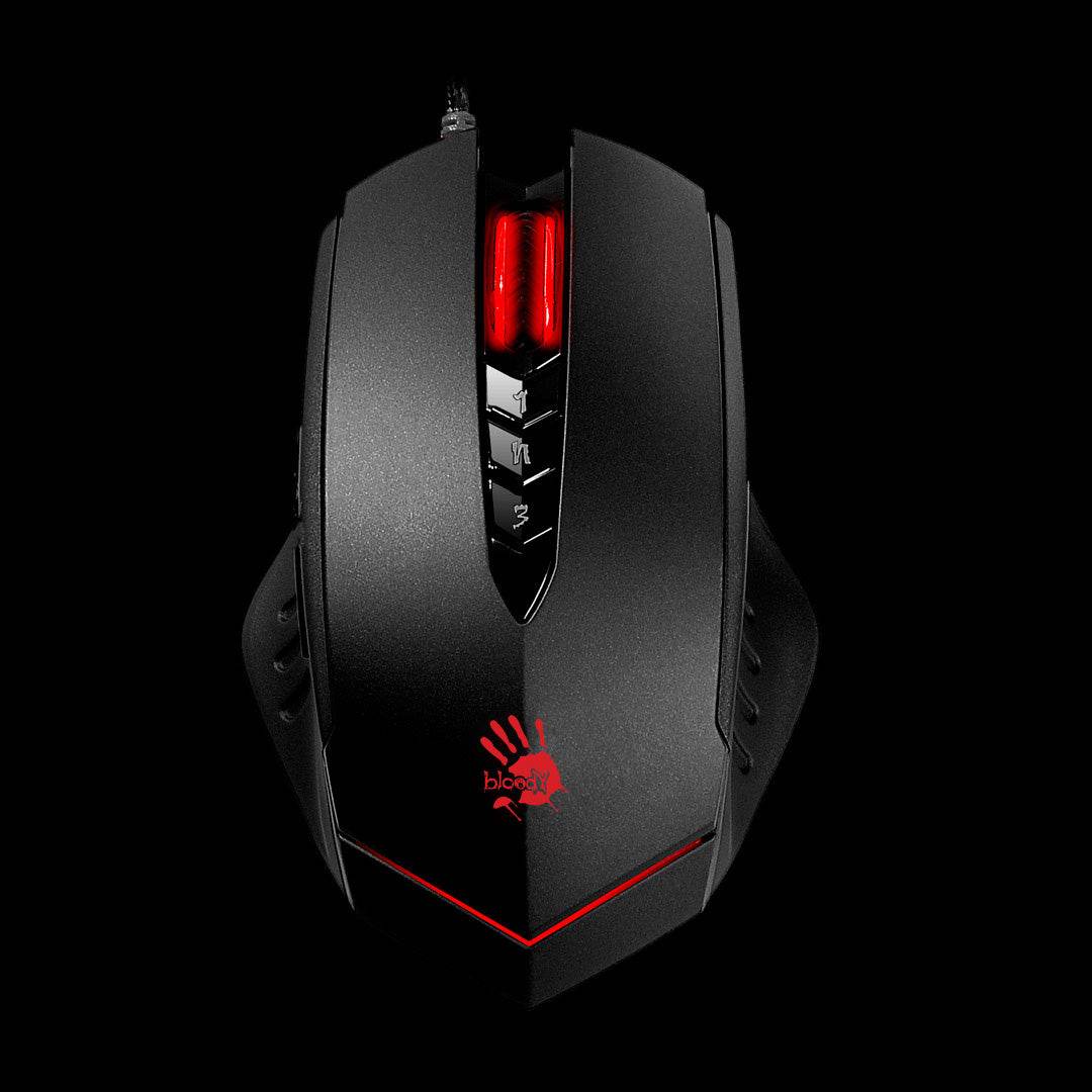 A4tech Bloody V8M 3200DPI Gaming Ultra Core Mouse 3D Wired - Al-Raheem Imports