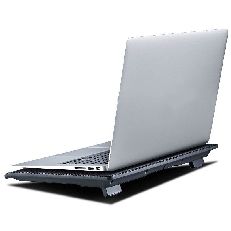 Non-Slip Laptop Cooling Pad Ergonomic Design 140mm Fan Notebook Cooler - Al-Raheem Imports