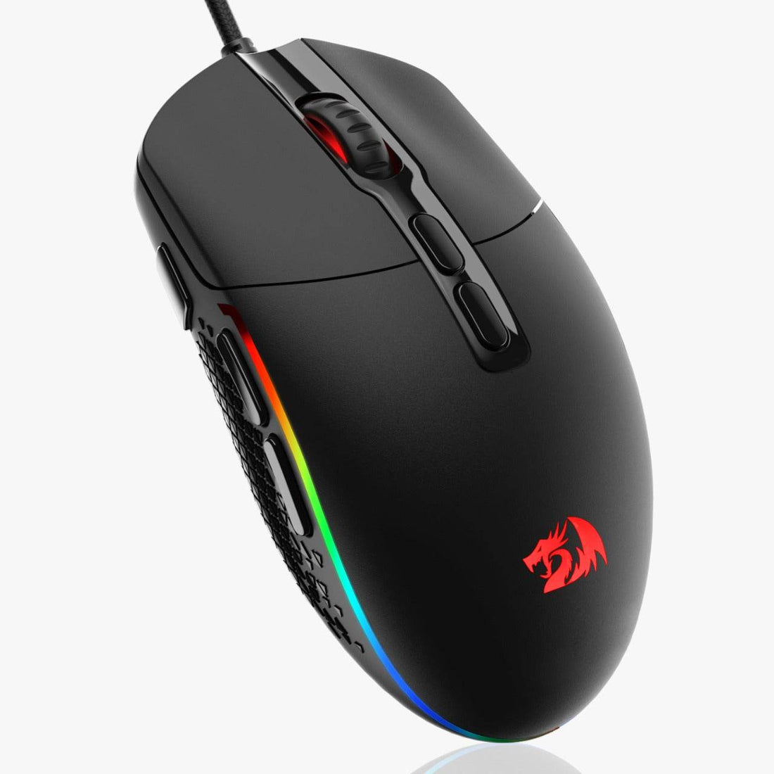 Redragon M719 INVADER Wired Optical Gaming Mouse 7 Programmable Buttons RGB PC Gaming Mice - Al-Raheem Imports