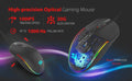 Redragon M719 INVADER Wired Optical Gaming Mouse 7 Programmable Buttons RGB PC Gaming Mice - Al-Raheem Imports