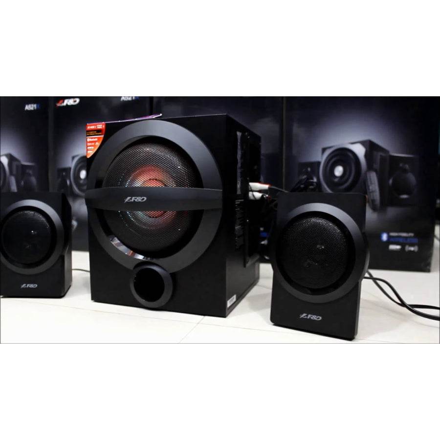 37W 2.1 Surround Bluetooth Multimedia Speakers With Multi Color LED - Al-Raheem Imports