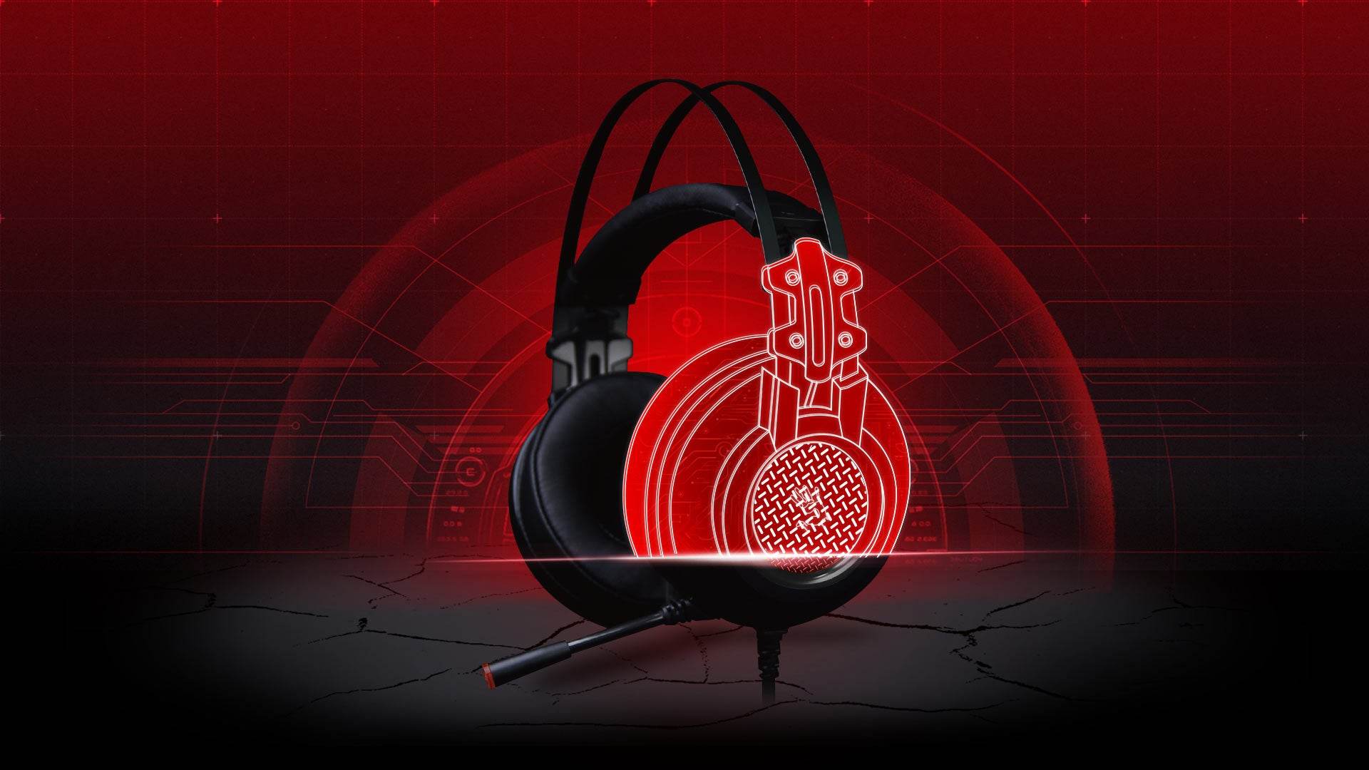 Bloody G525 Virtual 7.1 Surround Sound Gaming Headset - Al-Raheem Imports