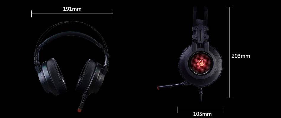 Bloody G525 Virtual 7.1 Surround Sound Gaming Headset - Al-Raheem Imports