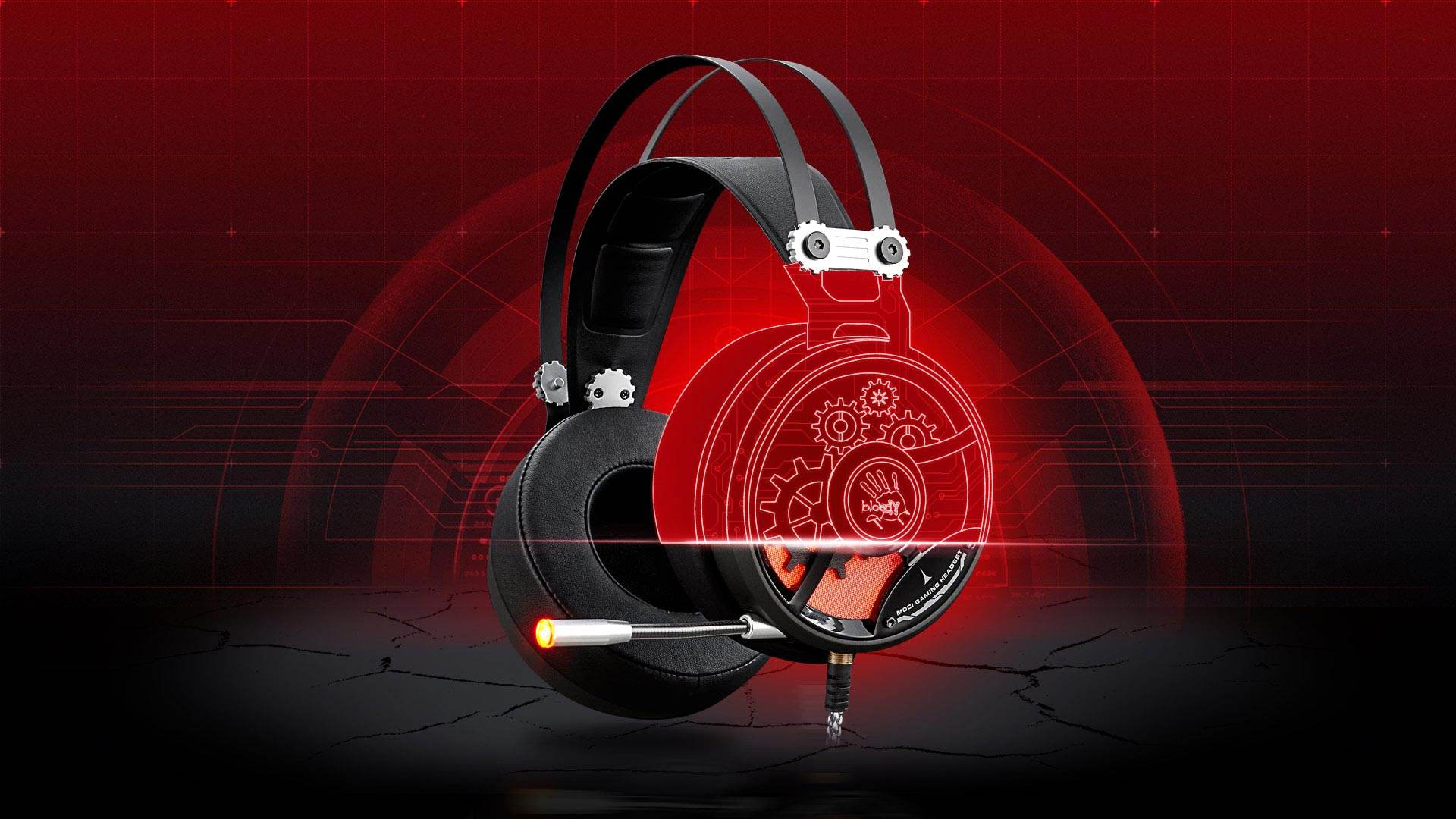 A4Tech Bloody M660 Over Ear MOCI HIGH END Gaming Headset - Al-Raheem Imports