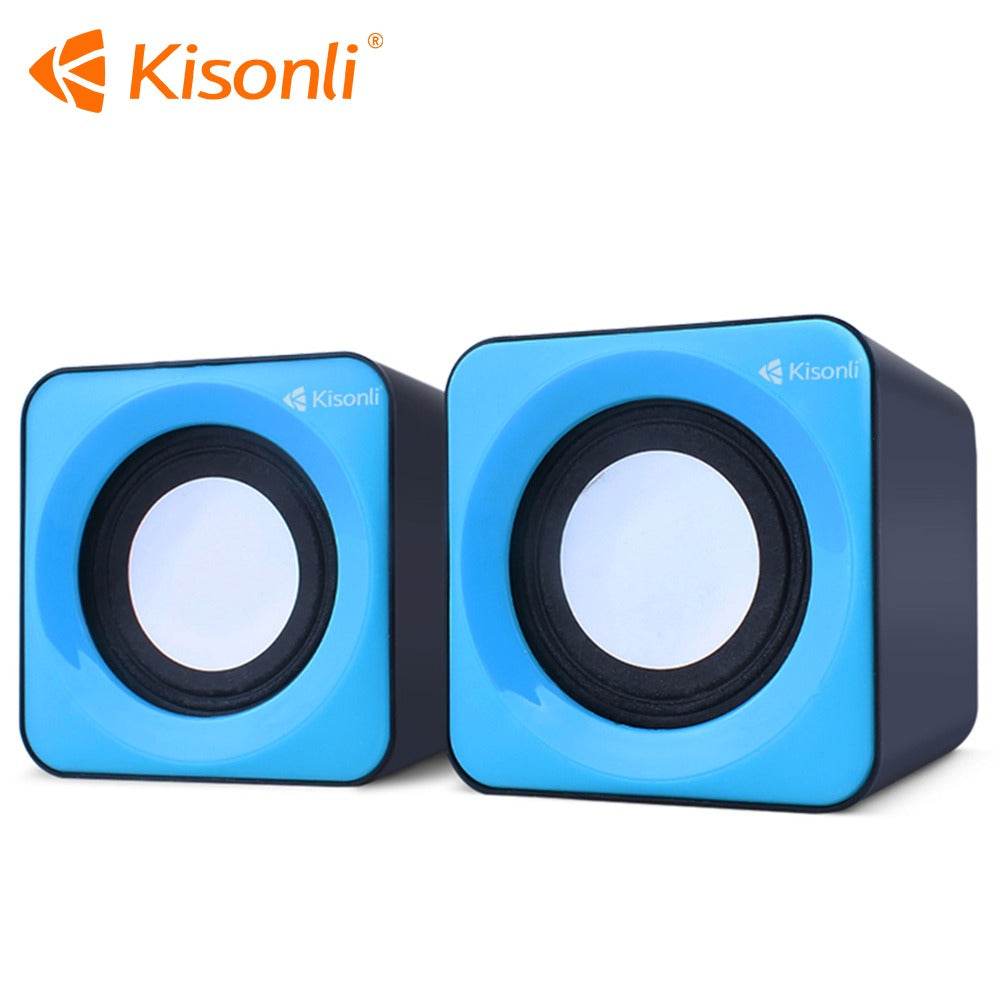 Kisonli Speakers V310 Multimedia Computer Speaker System Set - Al-Raheem Imports