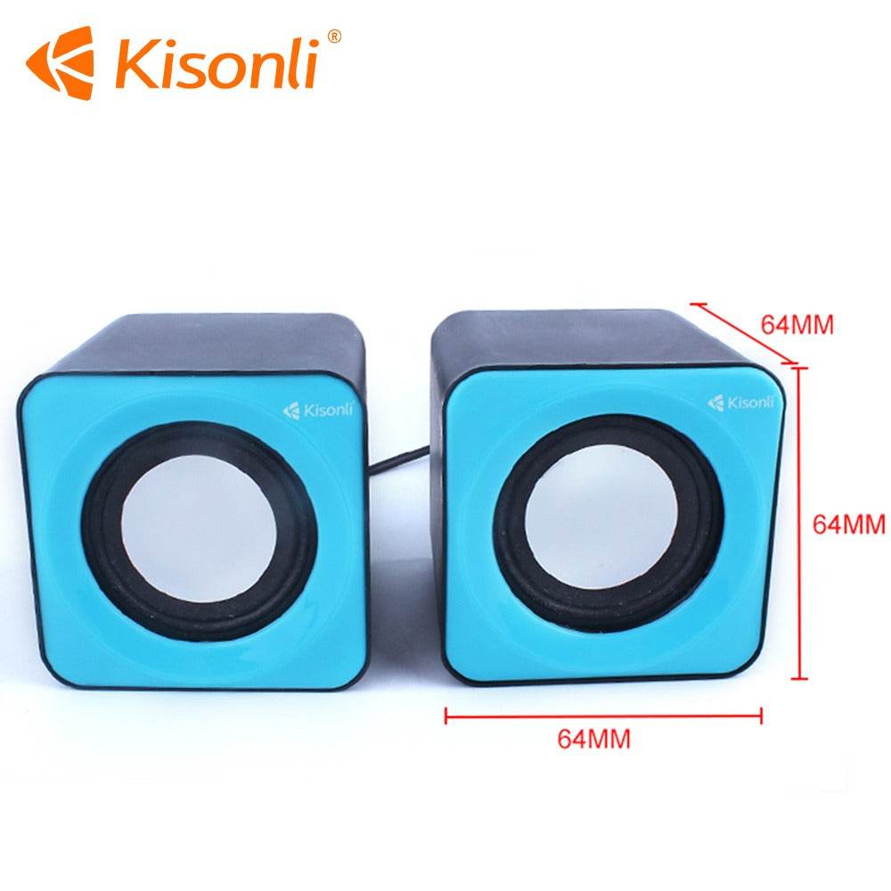 Kisonli Speakers V310 Multimedia Computer Speaker System Set - Al-Raheem Imports