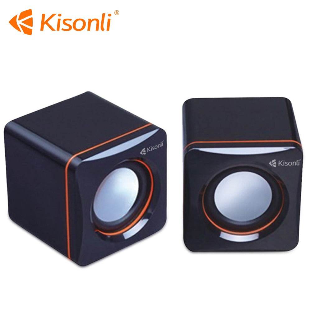 Kisonli Speakers V310 Multimedia Computer Speaker System Set - Al-Raheem Imports