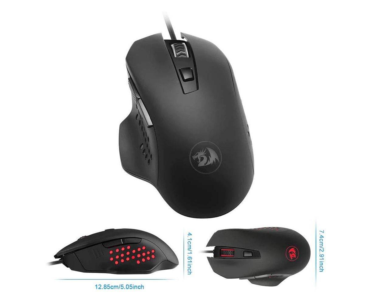 Redragon Gainer M610 3200DPI Wired Optical Gaming Mouse - Al-Raheem Imports