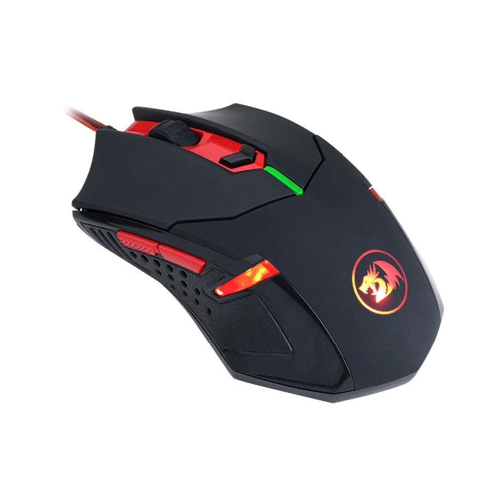 Redragon M601 CENTROPHORUS 3200 DPI Wired Gaming Mouse Ergonomic Design For Computers - Al-Raheem Imports