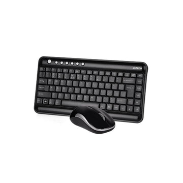 A4TECH 3300N Mini Wireless Keyboard & Mouse Combo Set - Al-Raheem Imports