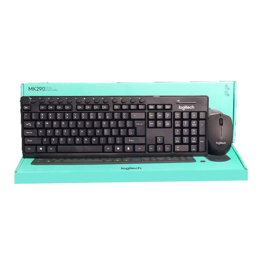 Logitech MK290 Wireless Keyboard And Mouse Combo - Al-Raheem Imports