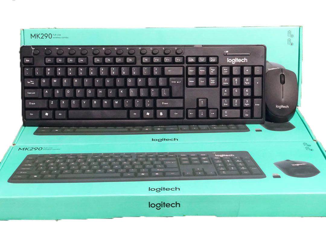 Logitech MK290 Wireless Keyboard And Mouse Combo - Al-Raheem Imports