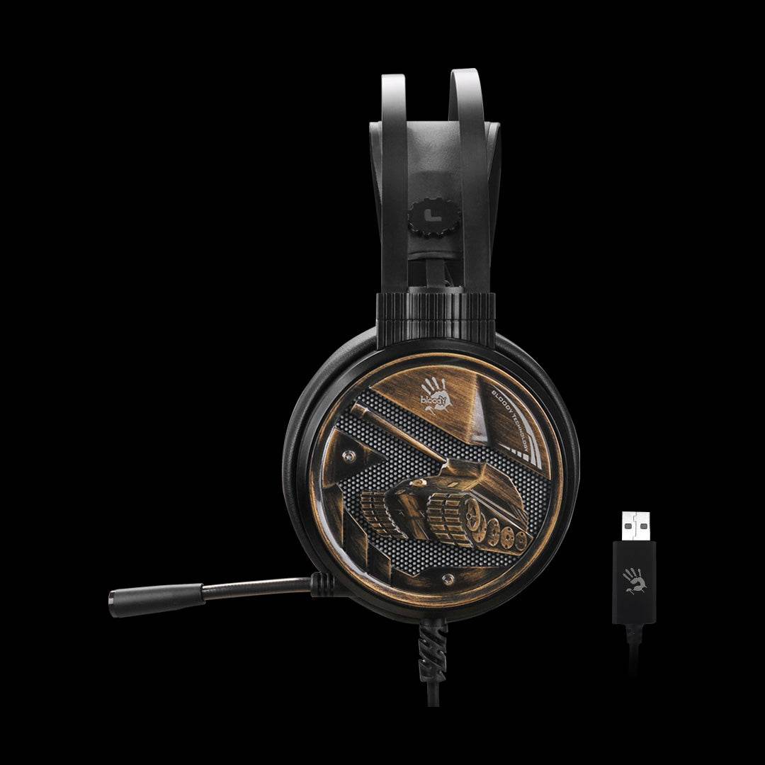 Bloody G650s 7.1 Surround High-End USB Gaming Headset - Al-Raheem Imports