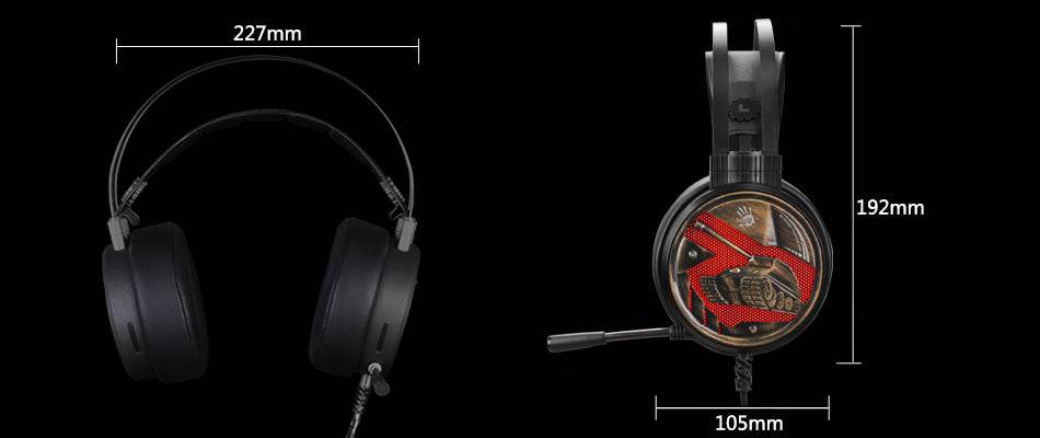 Bloody G650s 7.1 Surround High-End USB Gaming Headset - Al-Raheem Imports