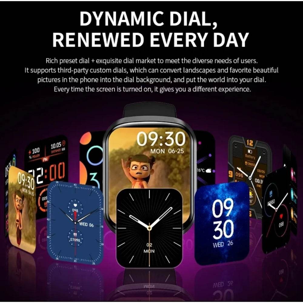 Hw13 Series 6 Submersible Version 2021 Full Touch Screen Multimedia Smartwatch - Al-Raheem Imports