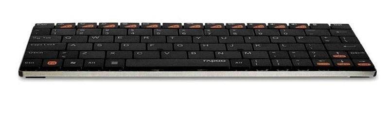Rapoo E6500 Portable Mini Ultra Thin Wireless Keyboard Bluetooth 3.0 Keyboard - Al-Raheem Imports