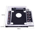 Universal 2nd HDD Caddy 12.7MM SSD HDD Case Enclosure For Laptop DVD-ROM CD-ROM - Al-Raheem Imports