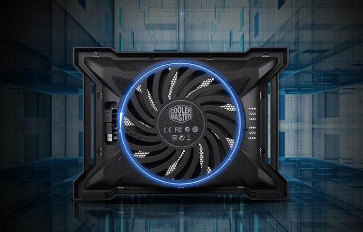 X120 Ultra Slim Non-Slip Laptop Cooling Pad 200mm Silent Big Fan For Laptop 0-15'' - Al-Raheem Imports