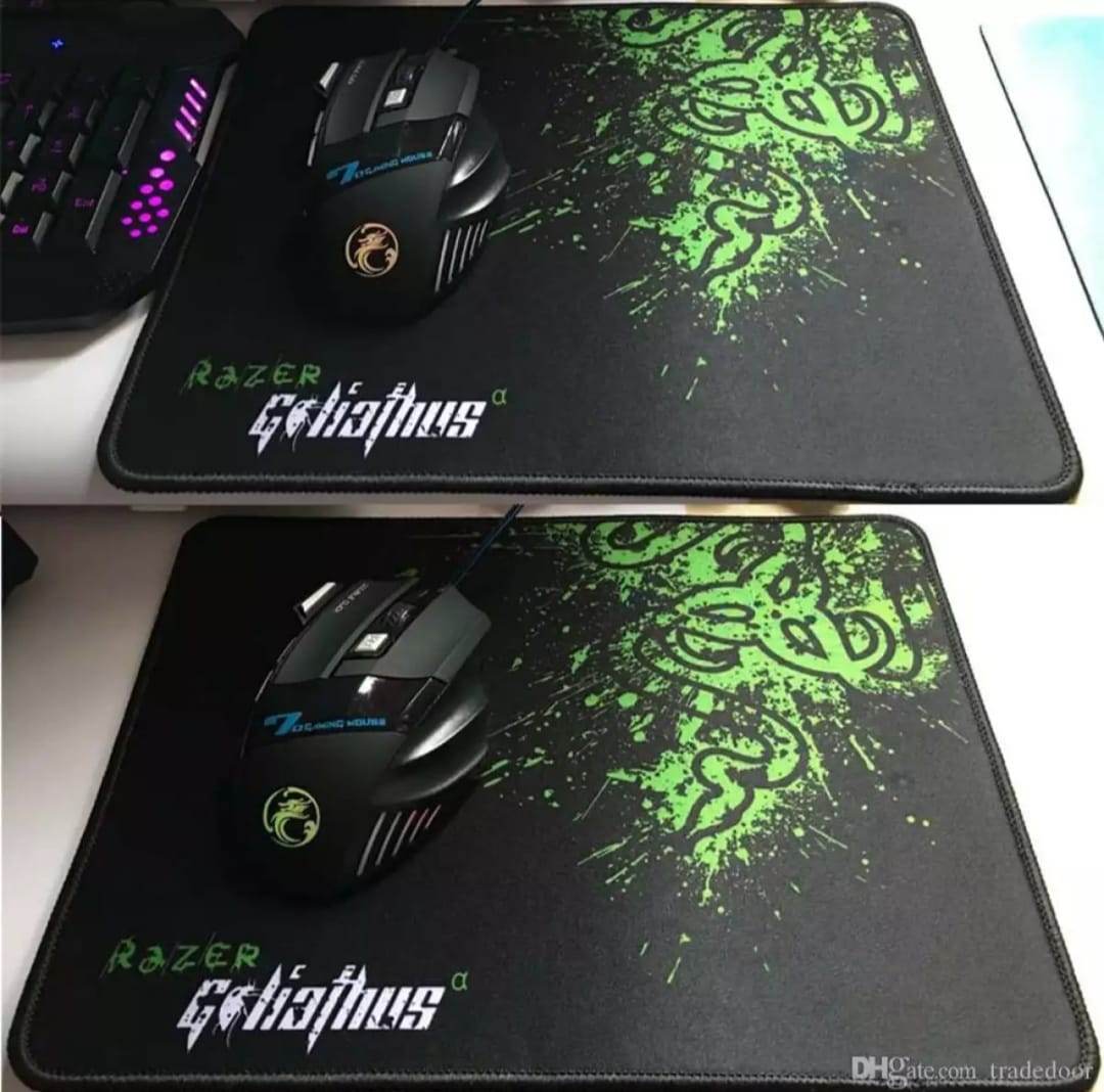 44.4 Cmx 35.5cm Logilily Razer Goliathus Gaming Mouse Pad Smooth Surface Grip Control - Al-Raheem Imports