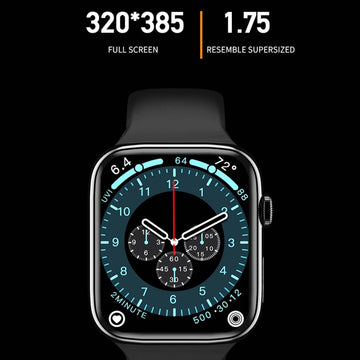 DW35 Support Bluetooth Call GPS Tracking 1.75 Infinity Screen Wireless Charging SIRI Music Play Smart Watch - Al-Raheem Imports