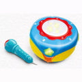 Hand Beat Drum Toy 6 Mix Colors Musical Playset for Kids - Al-Raheem Imports