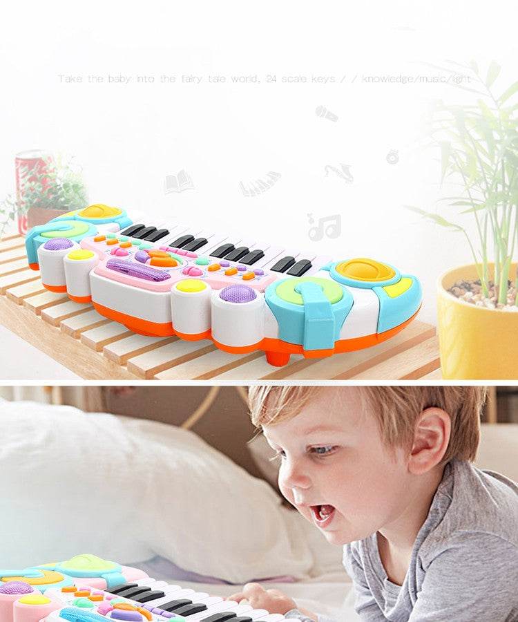 Electronic Kids Piano Toy 24-Key Musical Keyboard - Al-Raheem Imports