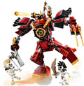 173Pcs LEPIN Ninja Saga Samurai Mech Blocks Superhero Building Set - Al-Raheem Imports
