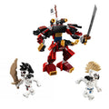 173Pcs LEPIN Ninja Saga Samurai Mech Blocks Superhero Building Set - Al-Raheem Imports