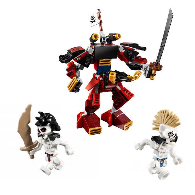 173Pcs LEPIN Ninja Saga Samurai Mech Blocks Superhero Building Set - Al-Raheem Imports