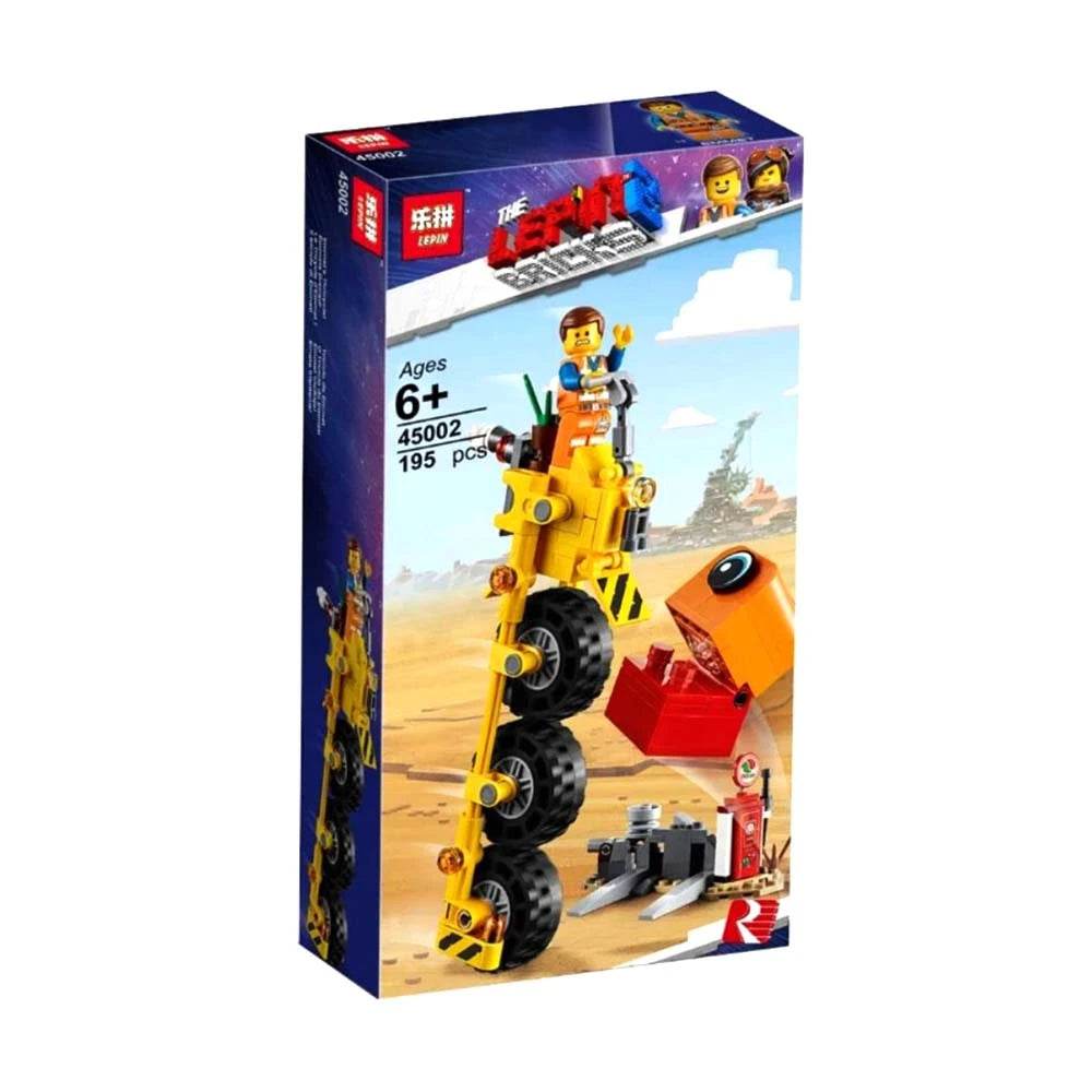195Pcs LEPIN Emmett Tricycle Building Blocks Set Kids 6+ - Al-Raheem Imports