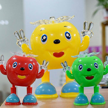 Electric Dancing Apple Baby Toy with Music & Lights Battery Operated - Al-Raheem Imports
