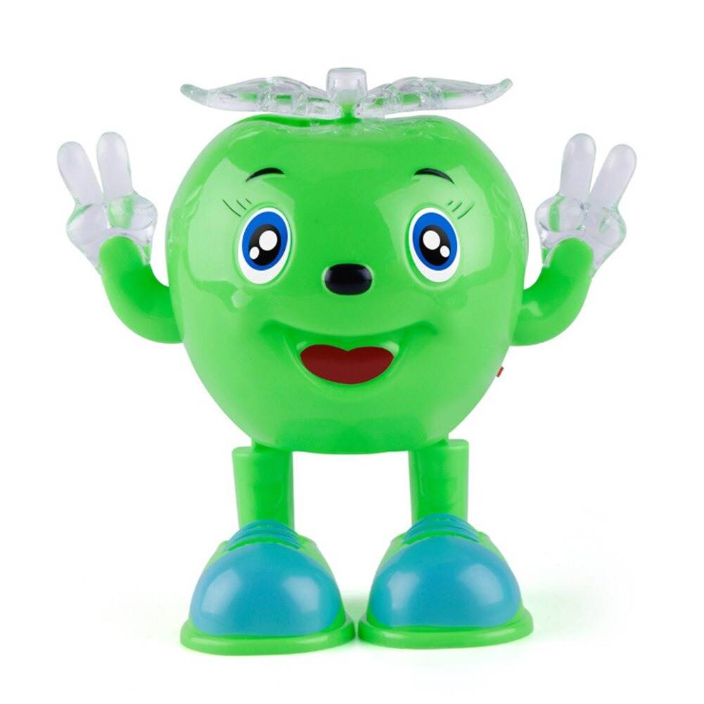 Electric Dancing Apple Baby Toy with Music & Lights Battery Operated - Al-Raheem Imports