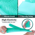 Silicone Dishwashing Gloves with Scrubber Sponge Reusable Kitchen Cleaning Pair - Al-Raheem Imports