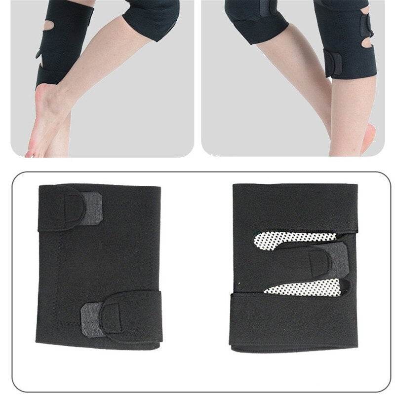 Magnetic Self Heating Knee Pads Support Brace Pain Relief 2 Pcs - Al-Raheem Imports