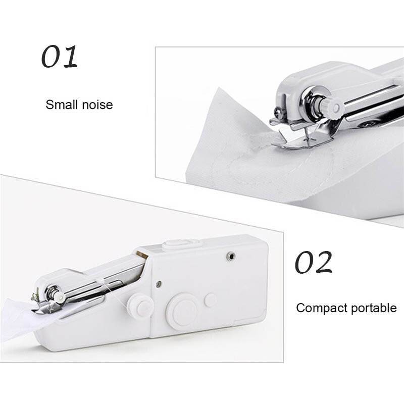 Electric Handheld Mini Sewing Machine Portable Stitch DIY Clothes Repair Tool - Al-Raheem Imports